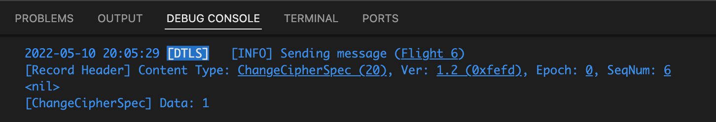 Sent ChangeCipherSpec